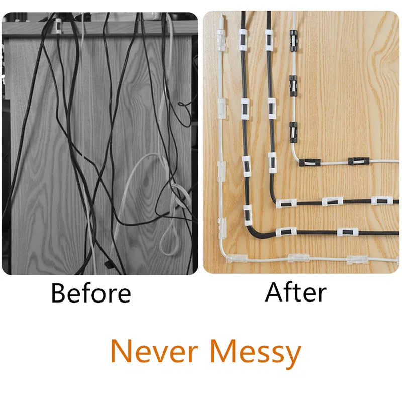 Cable Management Organizer Clips
