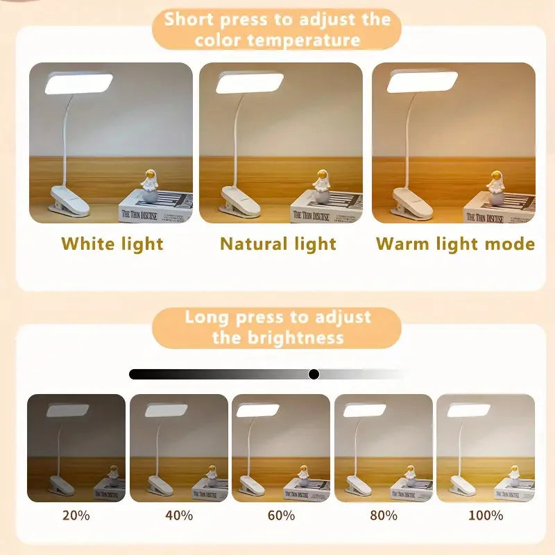 LED Desk Lamp with USB Charging Port