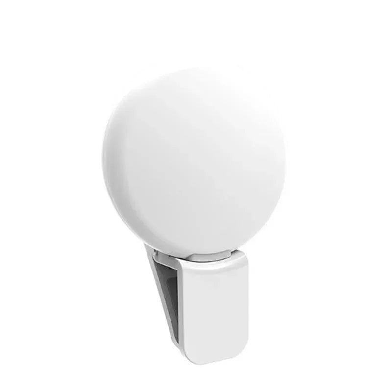 Mini LED Selfie Ring Light Clip