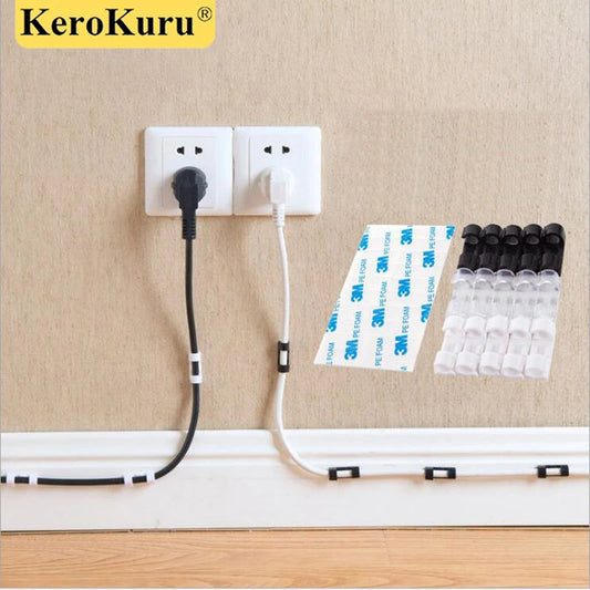 Cable Management Organizer Clips