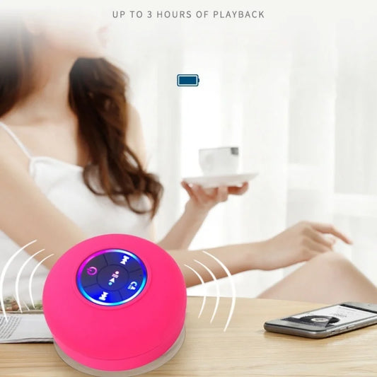 Waterproof Suction Cup Bluetooth Speaker