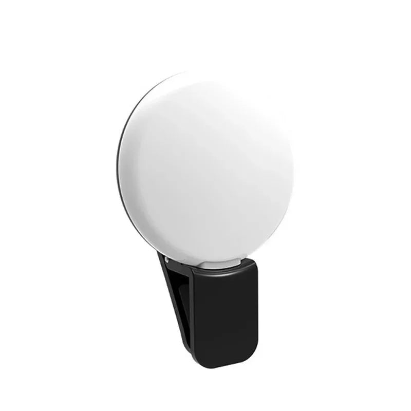 Mini LED Selfie Ring Light Clip