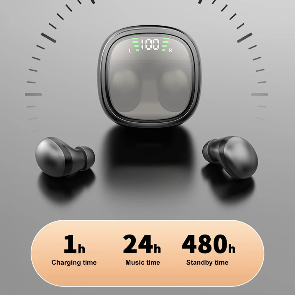 Mini Invisible Bluetooth 5.3 Earbuds
