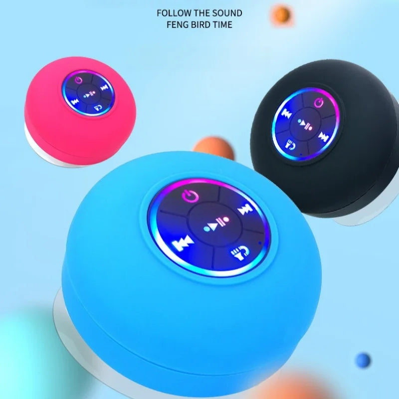 Waterproof Suction Cup Bluetooth Speaker