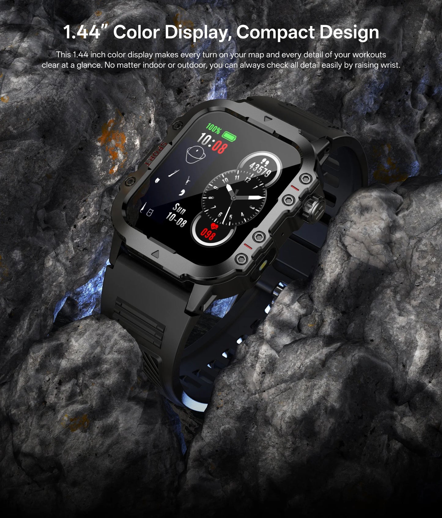 Military-Grade Outdoor Smartwatch