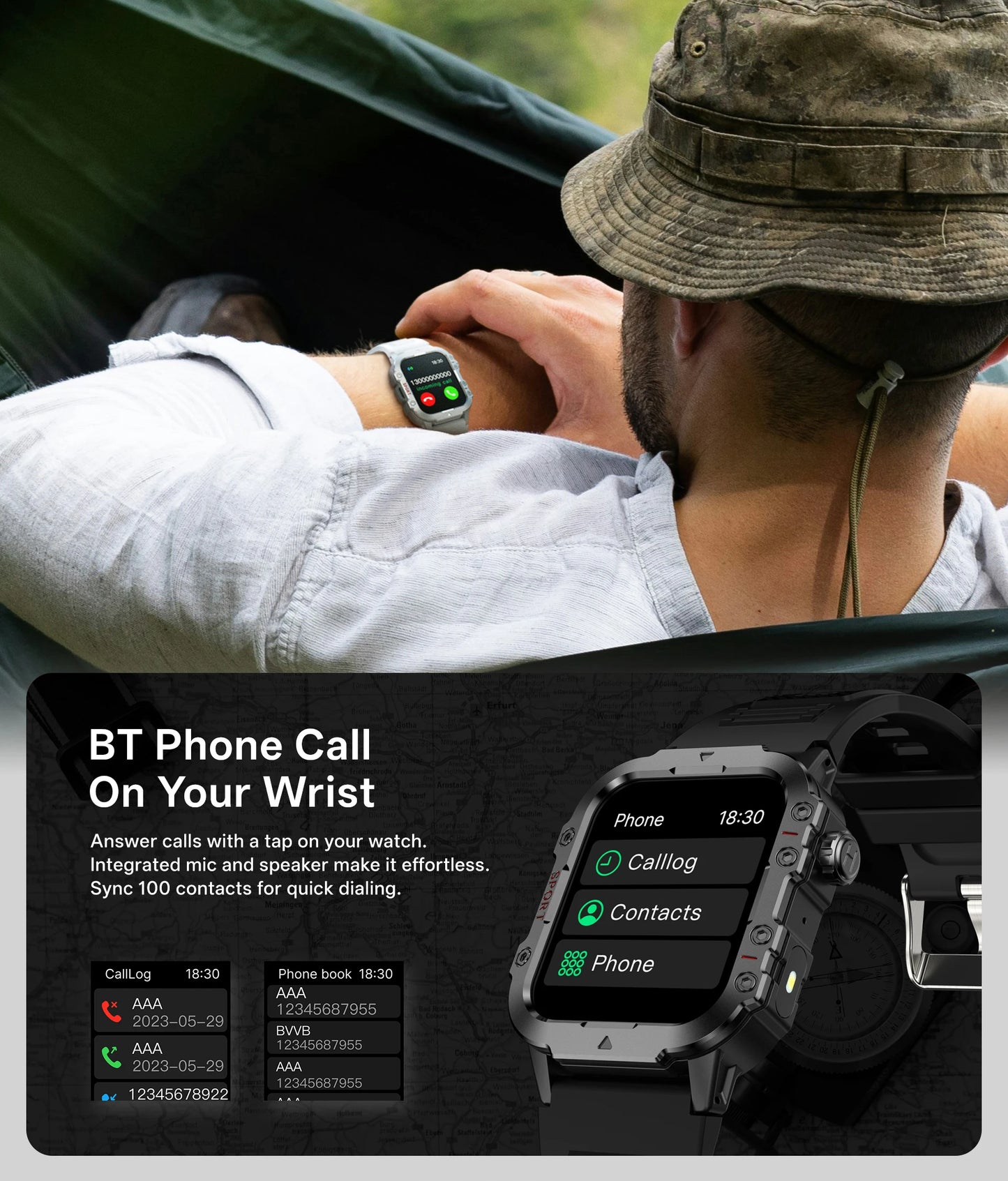 Military-Grade Outdoor Smartwatch