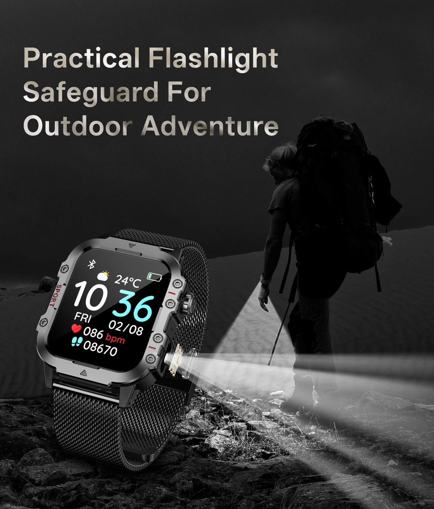Military-Grade Outdoor Smartwatch