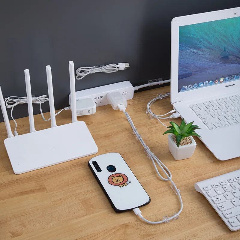 Cable Management Organizer Clips