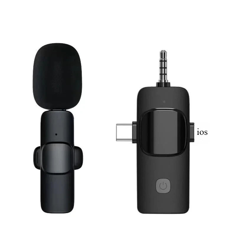 Mini Wireless Lavalier Microphone USB-C
