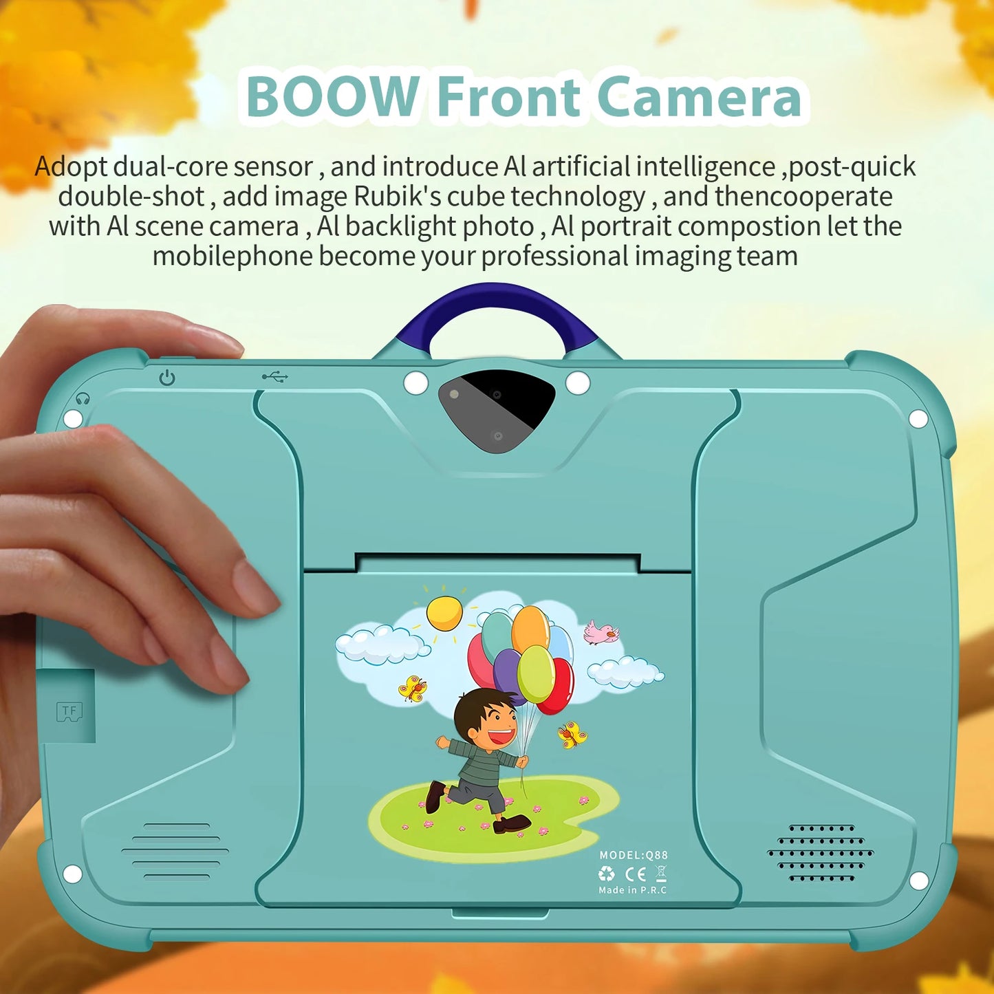 7-Inch Kids Android Tablet 4GB RAM