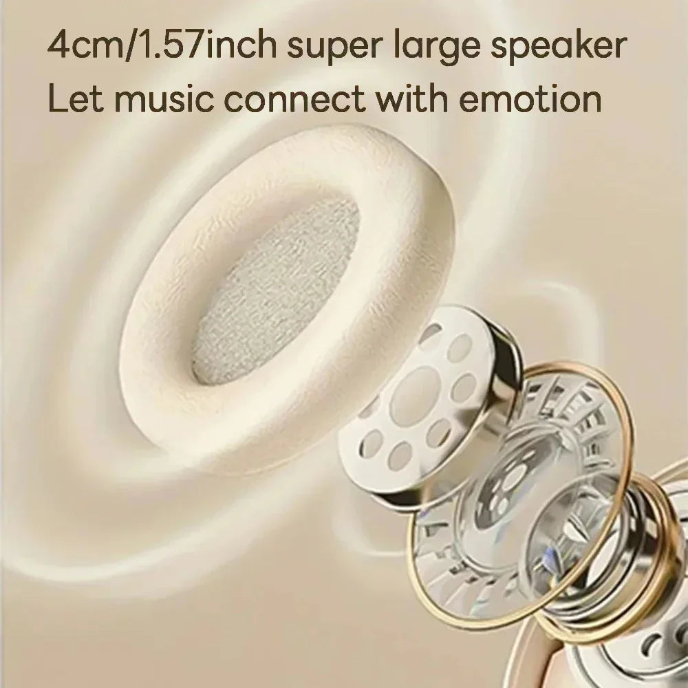 Bluetooth 5.3 Foldable Gaming Headphones