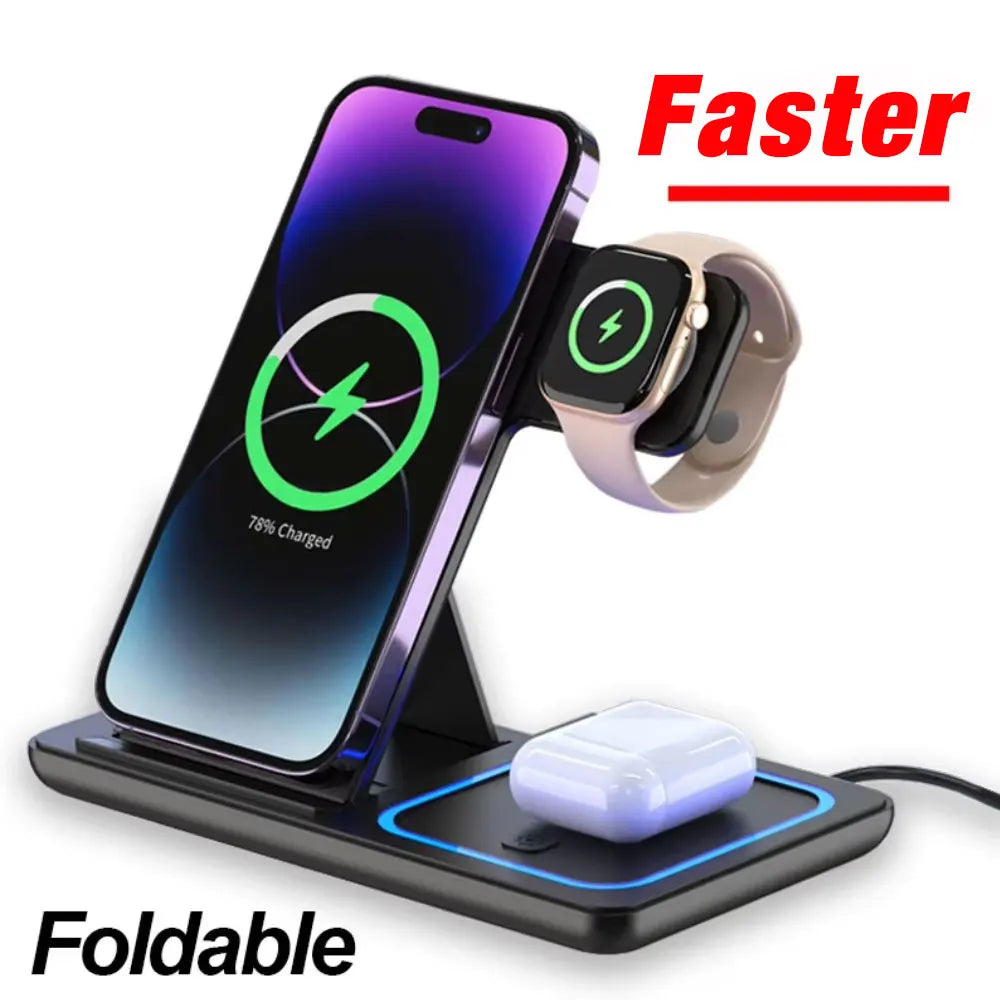 3-in-1 Wireless Charging Station