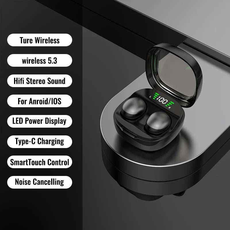 Mini Invisible Bluetooth 5.3 Earbuds