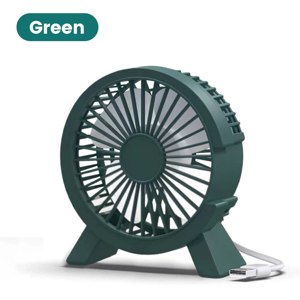 Mini USB Rechargeable Portable Desk Fan