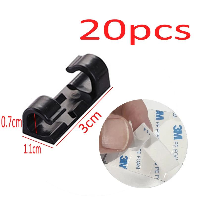 Cable Management Organizer Clips