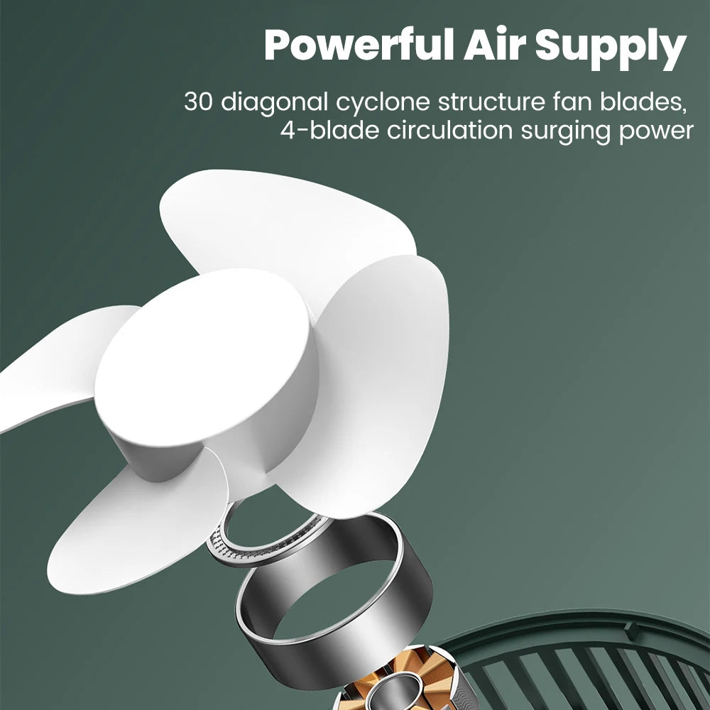 Mini USB Rechargeable Portable Desk Fan